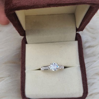 925 Silver Diamond Ring