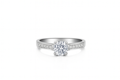 925 Silver Diamond Ring