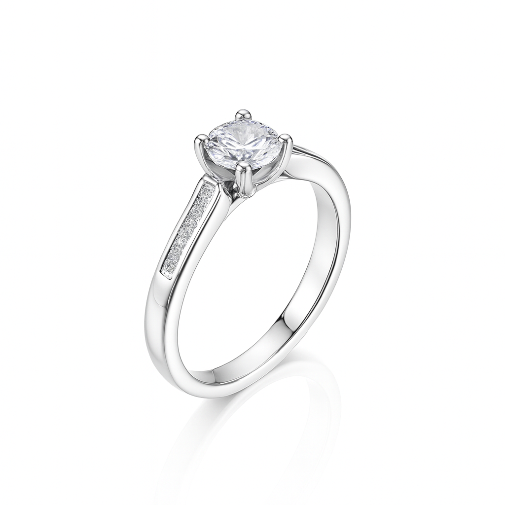 925 Silver Diamond Ring