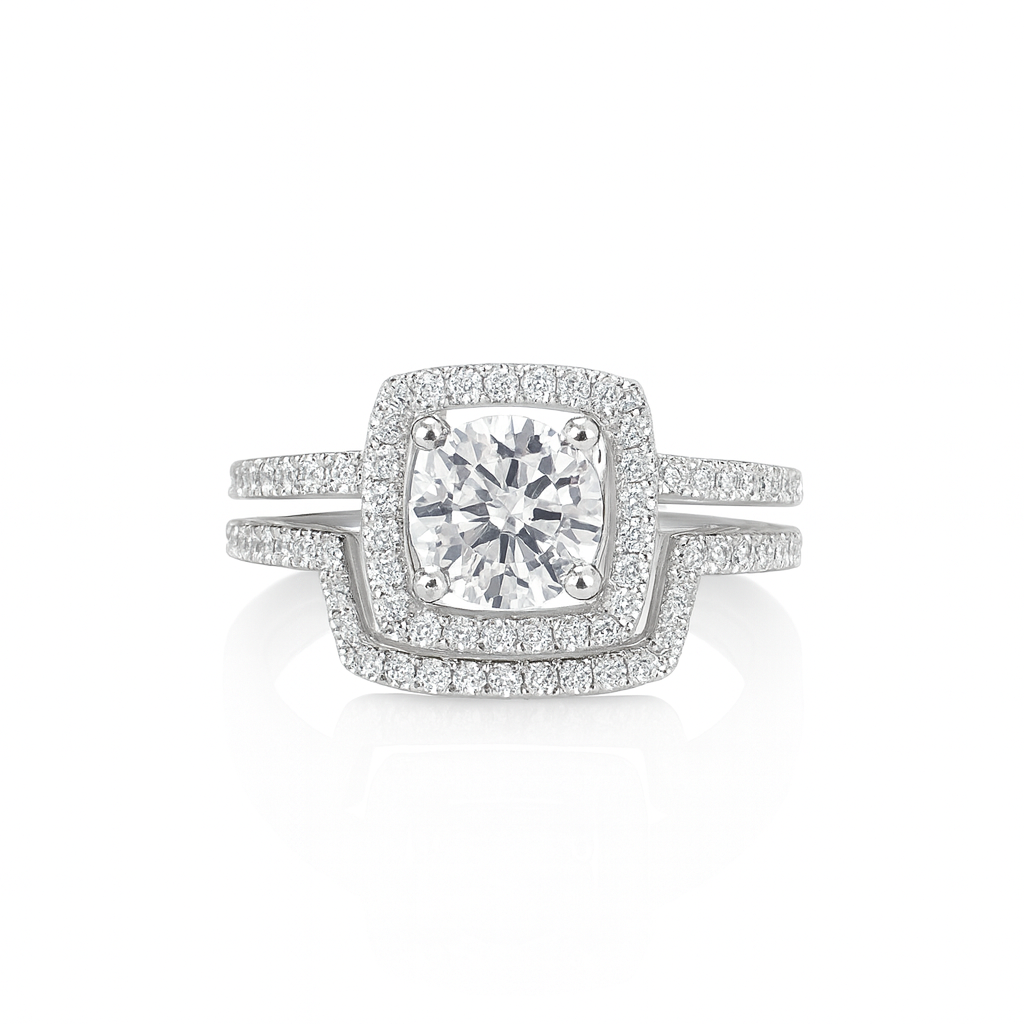 Double Style Diamond  Ring
