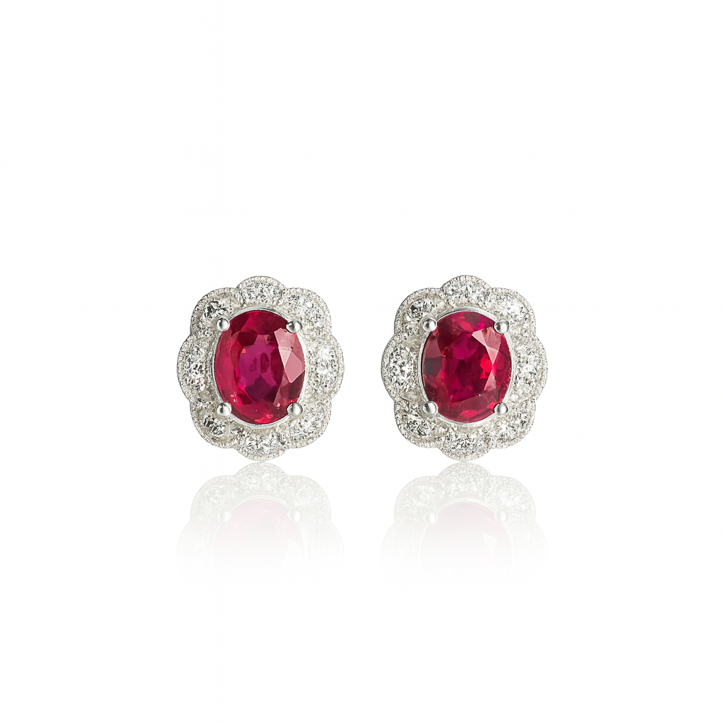 Exquisite  Cluster Earrings